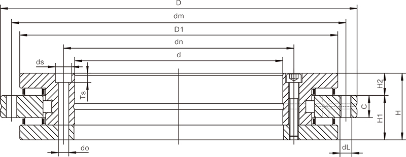 YRT轉(zhuǎn)臺軸承(圖1) YRT轉(zhuǎn)臺軸承(圖1)